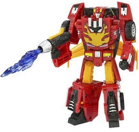 Transformer Action Figure Toy Hot Rod Rodimus With Blue Flame Hobbies Toys Toys Games On