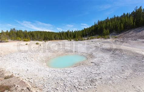 Norris geyser basin | Stock image | Colourbox