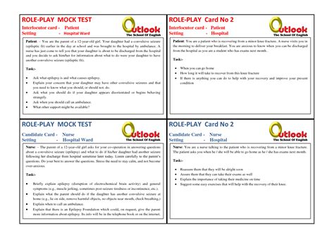 SOLUTION Oet Speaking Cards New Design Studypool