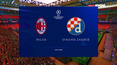 Ac Milan Vs Dinamo Zagreb Uefa Champions League Matchday