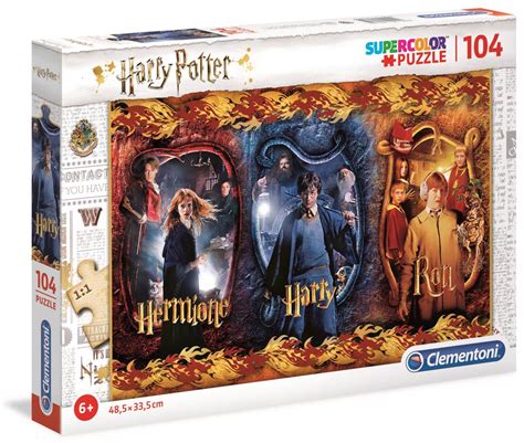 Puzzle Harry Potter Hermione e Ron 104 100 peças Puzzle Mania pt