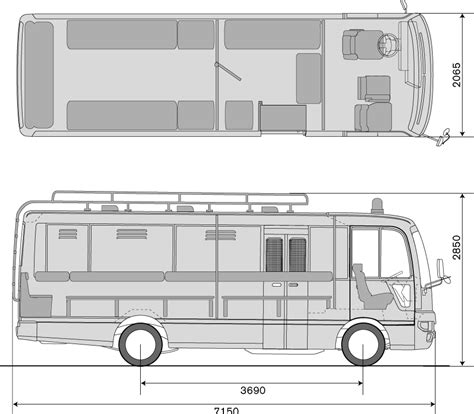 Nissan civilian bus specifications