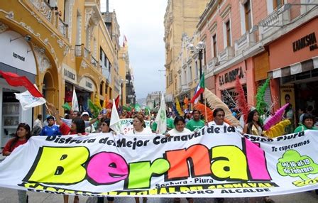 Lima vivió el carnaval de Bernal Diario El Regional de Piura