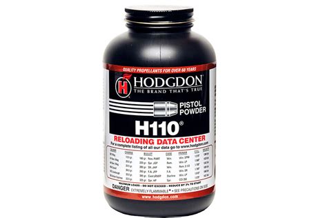 Shop Hodgdon Powder H110 Pistol Powder 1lb For Sale Online Reloading