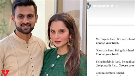 Sania Mirza Reignites Divorce Rumours With Husband Shoaib Malik Via