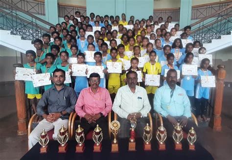 Jss Higher Primary School Bags Overall Prize In Sports Jss