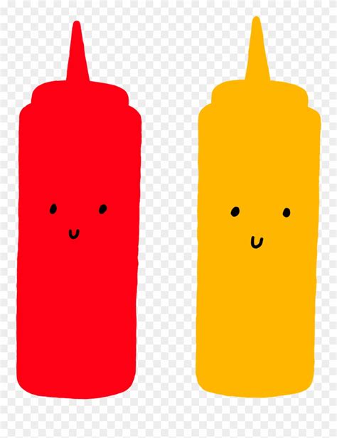 "ketchup And Mustard" - Jpeg Clipart (#1430787) - PinClipart