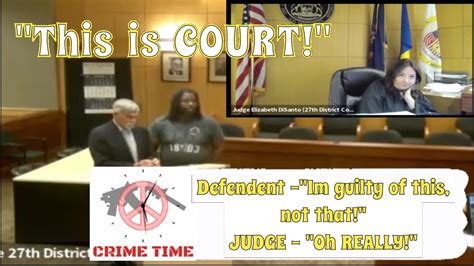 Judge Disanto Im Serious This Time On Crime Time ~ This Is Court