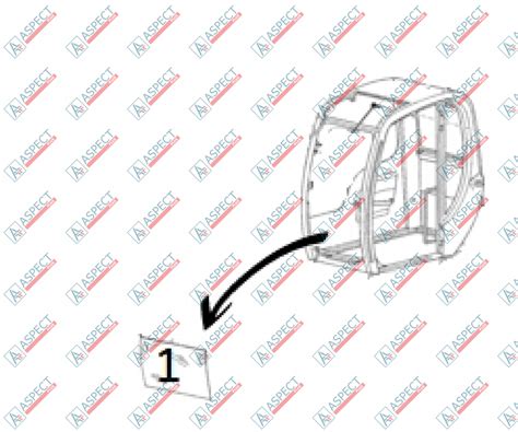 Excavator Front Lower Glass Jhn0141 Aftermarket Jhn0141 In 1 Click All World Delivery