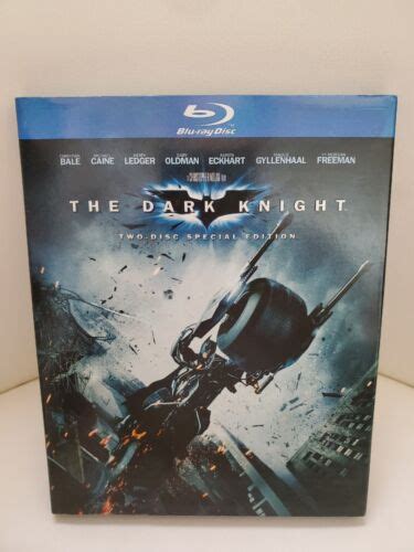 The Dark Knight Blu Ray 2008 Batman Joker Christopher Nolan Heath