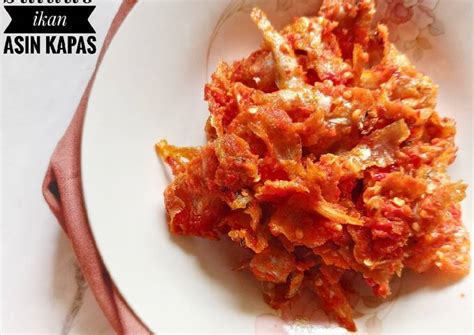 Resep Balado Ikan Asin Kapas Oleh Elitaprtm Cookpad