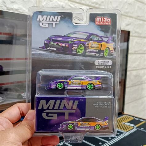 Jual Mini Gt Nissan Silvia S15 Lbwk Ungu Purple Shopee Indonesia