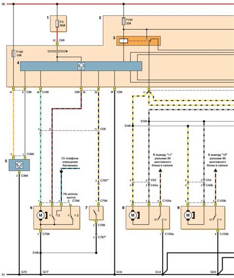 Электрическая схема форд фокус 2