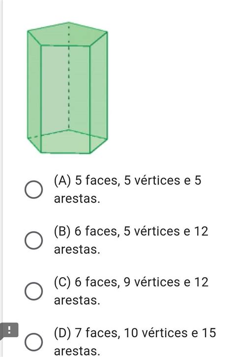 Prisma Pentagonal Vertices Arestas E Faces