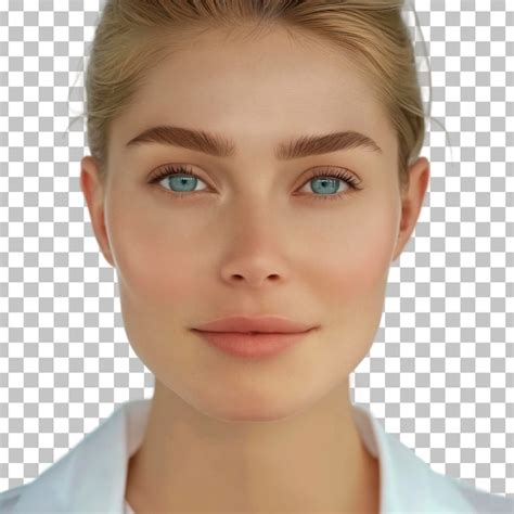 Visage Femme Face Psd Mod Les Psd Gratuits De Haute Qualit