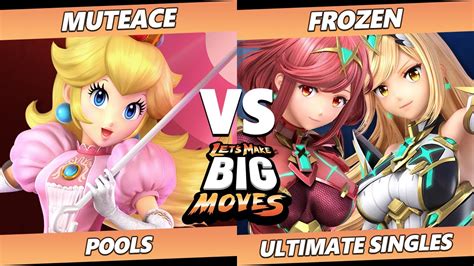 LMBM 2022 MuteAce Peach Vs Frozen Pyra Mythra SSBU Ultimate