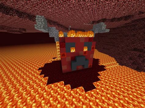 Creeper Face Minecraft Build