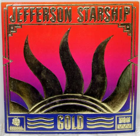 1979 Jefferson Starship Gold Vinyl Lp Grunt Records 12 And Etsy