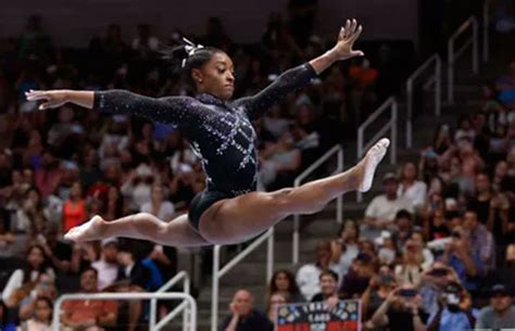 Simone Biles Conquista Su Octavo T Tulo Nacional Y Bate R Cord De