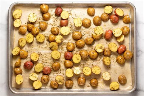 25 Minute Roasted Potato Salad Midwest Foodie