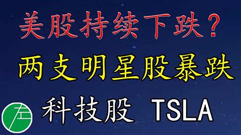 美股会否持续下跌两只股大暴跌科技股TSLA怎么走原油黄金ROKUTSLAAAPLNVDAAMDMSFTAMZN