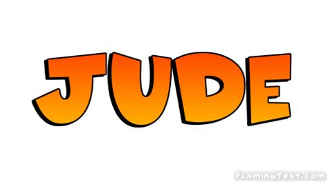 Jude Logo | Free Name Design Tool from Flaming Text