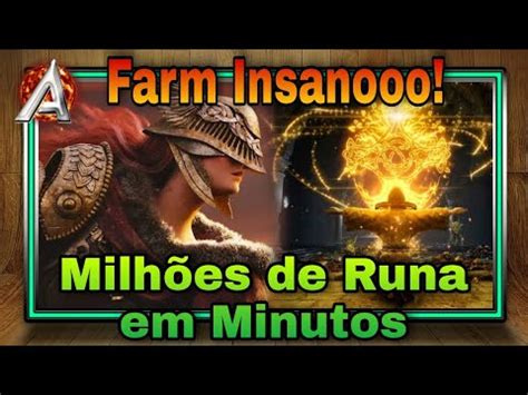 Elden Ring Milhões de Runas em Minutos Farm Insano Quest Varré