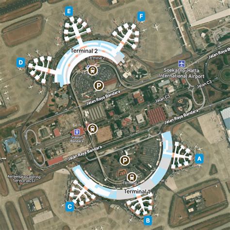 Jakarta Hatta Airport Map: Guide to CGK's Terminals