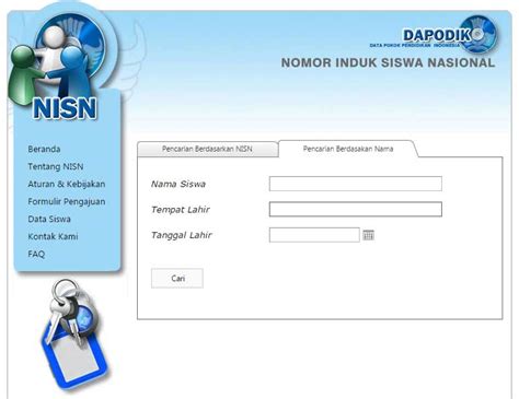 Cek Nomor Induk Siswa Nasional NISN