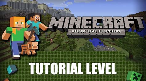 Minecraft Xbox 360 Edition Tutorial Level Walkthrough YouTube