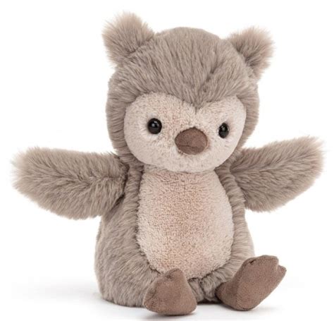 Jellycat Peluche Chouette Willow 19 Cm Livraison Gratuite 24 48h