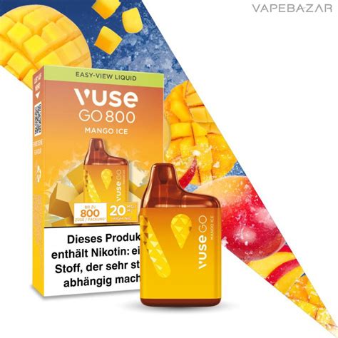 Vuse Go Einweg Zigarette Mango Ice Vapebazar