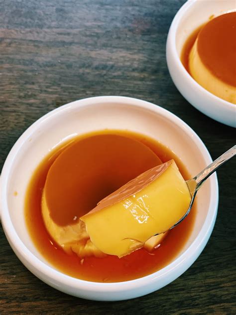 Japanese Caramel Custard Pudding Purin 5 Ingredients Tiffy Cooks