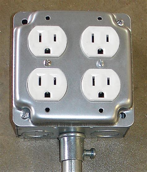 Electrical Duplex Receptacle Box