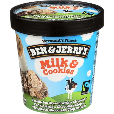 Ben Jerrys Milk Cookies Ice Cream Shop