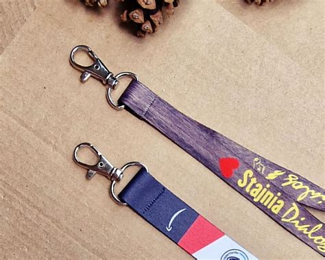 Schlüsselband für Sublimation mit Karabiner