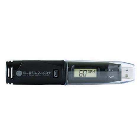 Order El Usb 2 Lcd By Lascar Easylog Temperature And Humidity Data