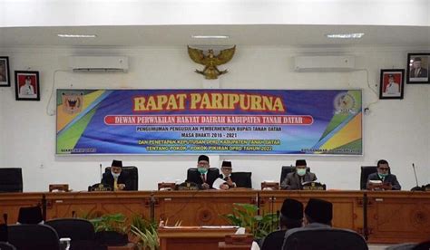 Dprd Gelar Paripurna Pengusulan Pemberhentian Bupati Dan Wakil Bupati