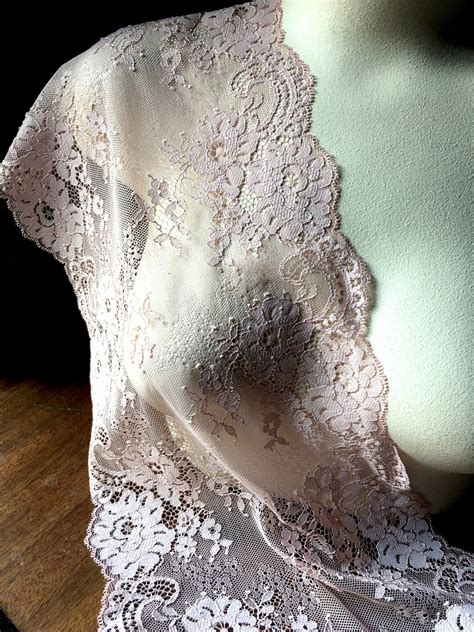 Rose Stretch Lace For Lingerie Headbands Garters Str Etsy