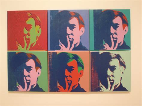 A Set Of Six Self Portraits Andy Warhol San Francisco J Flickr