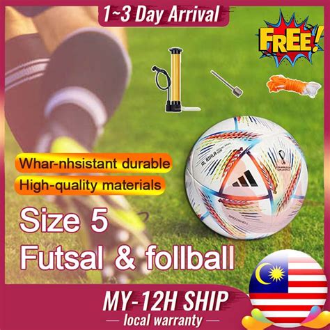 Hadiah Bola Sepak Premium 100 Quality Football Saiz 5 Soccer Ball Bola