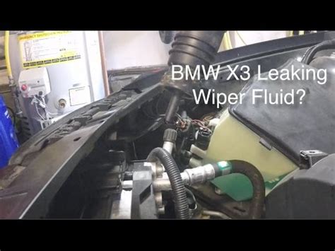 Bmw X Windshield Washer Pump