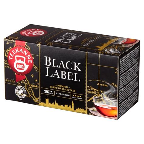 Teekanne Black Label Herbata Czarna 40 G 20 X 2 0 G