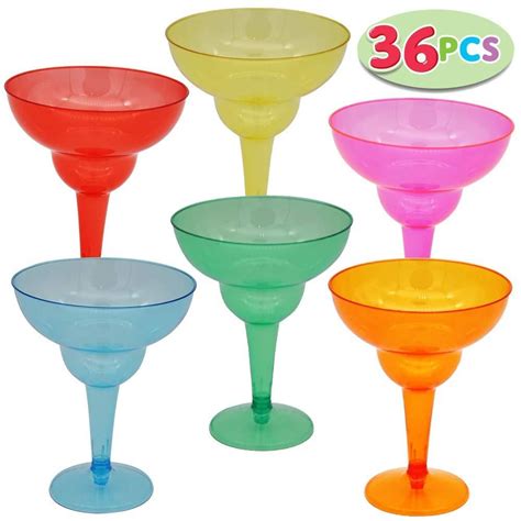 Plastic Margarita Glasses In 2021 Fiesta Party Decorations Fiesta Theme Party Decorations