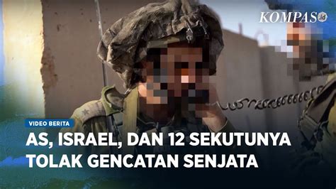 Pbb Setujui Gencatan Senjata Di Gaza Meski Ditolak As Dan Israel Youtube