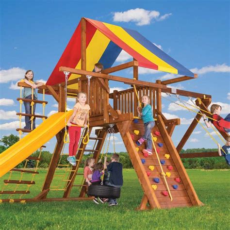 Rainbow Castles Swing Sets | Rainbow Play Systems