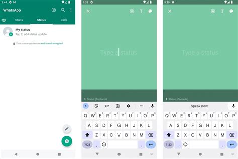 How To Add Voice Notes To Whatsapp Statuses