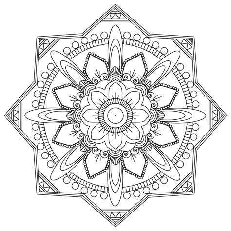 Mandala mpc design - 1 - Mandalas Adult Coloring Pages