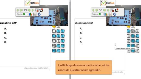 Tuto Qcmcam Double Classe Num Rique Ducatif