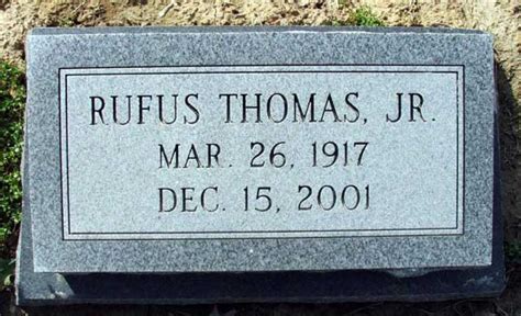 Rufus Thomas Grave